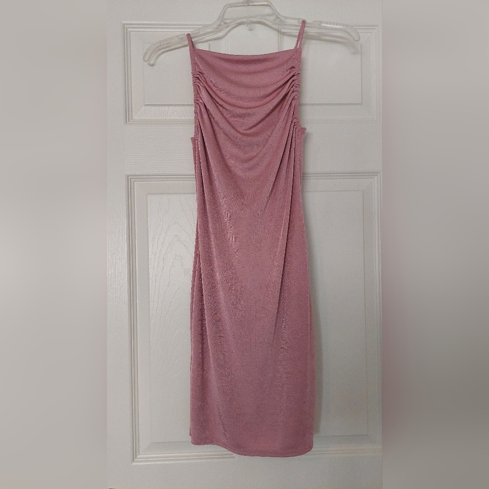 Light Pink Mini Dress